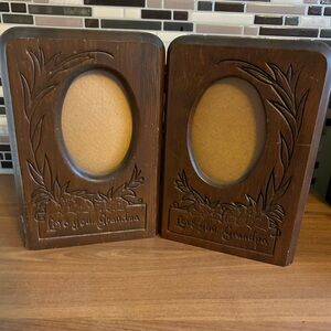 Grandparent Love Wooden Photo Frame Set